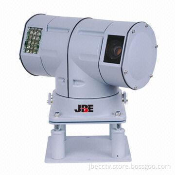 IR Integrated Intelligent High-speed Pan Camera, Elegant Design, IR Distance of 80m at Night Vision